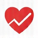 Icono de un corazón saludable